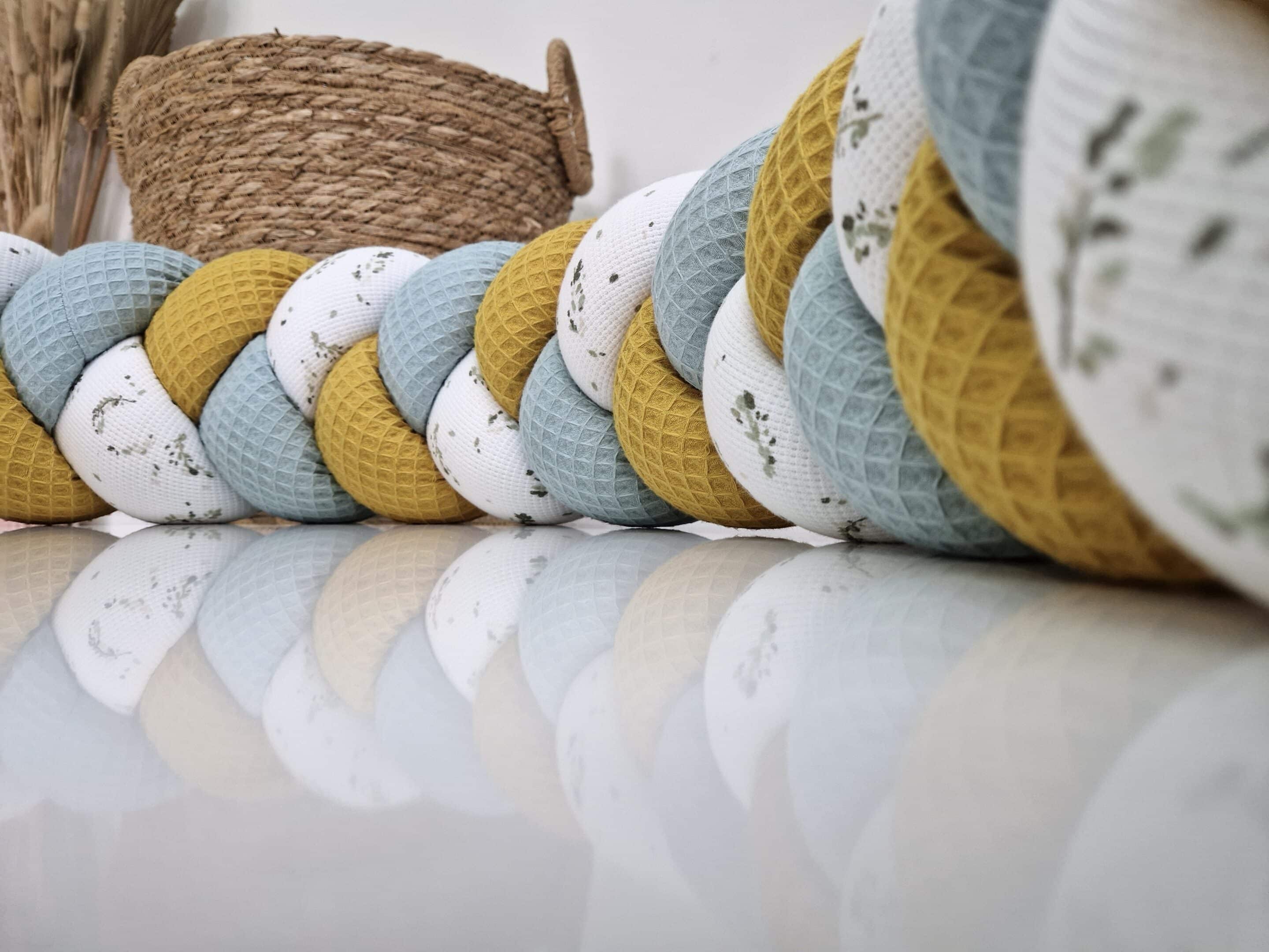Tresse de lit Saumon poudré