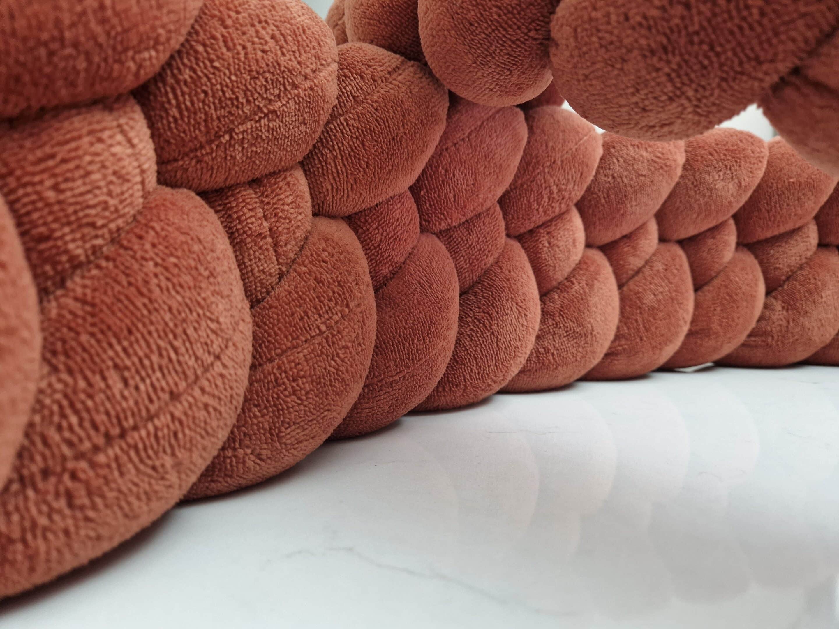 Tresse de lit 3 brins Terracotta